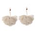 Angoily 2pcs Bath Sponge Loofah Bath Ball Filter Bath Balls Foam Bath Sponge Exfoliating Bath Sponge Foam Body Bath Shower Ball Strainer Shower Scrubber Clean Ramie Fiber Ball