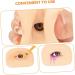 Mikinona Makeup Practice Skin Eye Makeup Fake Skin Makeup Practice Supply Skin Training Tool 6.9x5.2cm As Shown 2 - Buy Online on SooperMarket.com