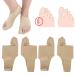 2 Pairs Bunion Valgus and Bunion Valgus Corrector Adjustable Bunion Valgus Protective Cover for Men and Women(S (Sizes 35-39))