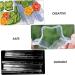 6 pcs Tool Grow Star Vegetable Molds Shape Vegetables Supplies Cake Modeling Moulds Garden Plastic As Shownx3pcs 20x4cmx3pcs - Buy Online on SooperMarket.com