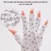 Moisturizing Gloves UPF 50+ Manicure Gloves UV Protection Gloves Gel Manicure Lamp Manicure Fingerless Gloves Manicure Dryer Length 11.5X40cm - Buy Online on SooperMarket.com