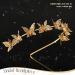 CAKURE Gold Butterfly Crown Tiara Headband - Goddess Headpiece for Party, Prom, Birthday - Metal Butterflies Hair Accessories - Buy Online on SooperMarket.com