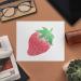 Buy 2 x Strawberry Microfiber Cleaning Cloths - Eco-Friendly & Versatile | International Shipping Available - Buy Online on SooperMarket.com