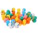 Toyvian 60st mini-cup animal decoration desktop-tumbler decoration toys for children children's toys gift puzzle toy set small desk statue baby decorate plastic