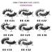 Russian Strip Lashes DD Curl Wispy 16mm - 10 Pairs Pack (DD-032) | Fluffy Faux Mink Lashes for Natural Volume Extension - Buy Online on SooperMarket.com