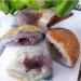Specimen Healed Natural Agate Rough Stone Raw Crystal Hole Cut Purple Cluster Crystal Ornaments As a Gift FZUGEDRLI (Size : 100-150g)