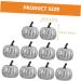 Alipis 20 Pcs Foam Pumpkin Halloween Party Decor Realistic Vegetables Decorative Foam Vegetables Pumpkin Decoration Mini Artificial Pumpkins Faux Pumpkin Craft Powder Silverx2pcs 5CMx2pcs - Buy Online on SooperMarket.com