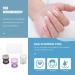 Lurrose 3 Sets Nail Art Silicone Stamp Kit - French Tip Nail Printer & Seal with Frosted Scraper for Perfect Manicures - International Shipping Available - Buy Online on SooperMarket.com