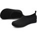 VIFUUR Water Sports Shoes Men Women Quick-Dry Aqua Socks Slip-on - Black - Buy Online on SooperMarket.com
