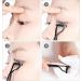 Eyelash Brush Eyelash Comb Eyebrow Brush Eyelash Separator Mascara Applicator Eyelash Definer with Comb Cover Designed Cosmetic Brushes Tool/51 Black - Buy Online on SooperMarket.com