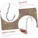 HOLIDYOYO 30pcs Simulated Candy Cane Holiday Candy Cane Christmas Party Favors Christmas Candy Props Plastic White Green Red 15X4cm - Buy Online on SooperMarket.com