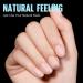 TOMICCA Extra Short Oval Nail Tips - Clear French Acrylic False Nails (240 Pcs) - Buy Online on SooperMarket.com