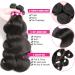 Beauty Queen 10A Brazilian Body Wave Human Hair Bundles - 20 22 24 Inch | 100% Unprocessed Virgin Remy Hair Extensions - Buy Online on SooperMarket.com