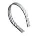 3 Pcs Unisex Black Metal Toothed Hair Band | Non-Slip Hair Hoop Comb Accessory - Buy Online on SooperMarket.com