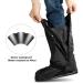 Waterproof Reusable Rain Boot Overshoes | Anti-Snow Shoe Covers for Men & Women | Black X-Large - Buy Online on SooperMarket.com