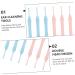 KALLORY 6 Pcs Double-Headed Spiral Ear Spoon Ear Cleaner Cleaning Supplies Set Household Cleaning Tools Ear Pick Spoon Limpiador De Oidos Earwax Curette Spoon Ear Wax Cleaners Care Ps Random Color 10x0.9x0.8cm - Buy Online on SooperMarket.com