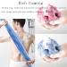 HONG 111 African Net Sponge Exfoliating Shower Set - 2 Piece Bathing Sponge for Daily Use - Blue - Buy Online on SooperMarket.com