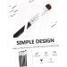MUSISALY 7pcs Eye Makeup Brushes Halloween Hair Bows for Women Portable Eyeliner Brush Makeup Bag Black Wood - Buy Online on SooperMarket.com