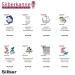 Premium Silver Jug Children's Rattle with Bite Ring - 7cm Noble Silver-Plated Gift Packaging - Buy Online on SooperMarket.com