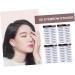 WOFASHPURET 4pcs Eyebrow Stickers Hair Like Eyebrows Stick on Imitation Eyebrow Transfer Stickers 4d Make up - Buy Online on SooperMarket.com