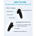 Ybtoo Bluetooth Headset V5.1 - Ultralight Wireless Handsfree Earpiece with Noise Cancellation Mic - Buy Online on SooperMarket.com