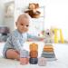 MalPlay Sensory Rubber 13-Piece Soft Tower Stacking Blocks | Baby Building Toy for Motor Skills | Ideal for 6+ Months - Buy Online on SooperMarket.com