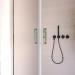 Buy DOBLA - 100 Transparent Glass Shower Door with Dual Salon Doors (H195 6mm) | International Shipping - Buy Online on SooperMarket.com