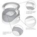 HEETA Potty Chair for Boys Girls Kids Toddler  Non Slip Potty Training Toilet with Lid and Removable Container  Easy Clean (Grey) Gray - Buy Online on SooperMarket.com