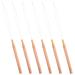 HIXNUG Hair Extension Loop Needle Hair Extension Tools Threading Threader Pulling Hook Tool Feather Extension Loop Needle for Salon DIY Accessories (6)
