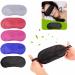 Coobbar 10PCS Satin Travel Eye Sleeping Mask Set - Purple | Soft Blindfold for Nap and Rest - Buy Online on SooperMarket.com