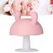 Silicone Mushroom Teething Toy for Infants 4+ Months - Pink - Buy Online on SooperMarket.com