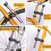 Bike Flashlight Holder - 2 Pack Universal Mount with 360 Rotation for Cycling & Riding - Buy Online on SooperMarket.com