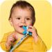 Bite and Relax Teether with Clip - Blue | Promotes Dental Hygiene | Soothes Painful Gums | 4+ Months - Buy Online on SooperMarket.com