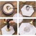 Wax Seal Stamp Crown 25mm with Wooden Handle for Wedding Invitations - CRASPIRE - Buy Online on SooperMarket.com