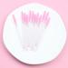 300pcs Disposable Mascara Wands SenRocc Eyelash Brush Spoolies - Crystal Pink Beauty Kit for Extensions & Makeup - Buy Online on SooperMarket.com