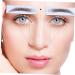 WOFASHPURET Fake Eyebrow Stickers 4pcs Authentic for Semi Supplies Men Grooming Brow Shaper Like Tools Stimulation Fake - Buy Online on SooperMarket.com