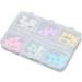 Nail Art Decoration Portable Elegant Nail Care Bowknot Accessories Safe Resin Beautiful for DIY - Buy Online on SooperMarket.com