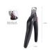 Adjustable Acrylic Nail Clippers with Sizer for Manicures - Nail Trimmer and Cutter for DIY Nail Art in Black - Buy Online on SooperMarket.com
