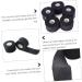 KALLORY 10pcs Hairdressing Neck Paper Stretchy Paper Neck Band Stretchy Neck Bands Disposable Scarf - Buy Online on SooperMarket.com