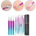 Rehomy 10pcs Stainless Steel Blackhead Remover Extractor Tools Acne Kit Pimple Popper Tool Kit for Nose Face Forehead - Buy Online on SooperMarket.com