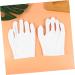 minkissy 2 Pairs White Cotton Gloves Cotton Work Gloves Hand Moisturizer Glove Party Etiquette Gloves Working Glove Moisturizing Gloves Warm Mittens Gel Gloves Warm Gloves Non-Slip Miss Spa - Buy Online on SooperMarket.com