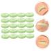 Mikinona 20 Rolls Eyelash Extension Tape - Double Eyelid Non-Woven Fabric Makeup Tape for Lifting - 5.5x1.2cm Green - Buy Online on SooperMarket.com