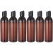 Minkissy Shampoo Dispenser 6pcs 250ml Portable Travel Bottles Plastic Refillable Bottles Plastic Squeeze Bottle with Disc Cap for Shampoo Lotion (Brown Bottle) Travel Size Toiletries - Buy Online on SooperMarket.com