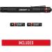 Coast G20 Inspection Beam LED Penlight - Adjustable Pocket Clip, 54 Lumens, Black - 1 Pack - Buy Online on SooperMarket.com