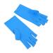 PLAFOPE 1 Pair Nail Gloves Manicure Gloves Fingerless Mitts UV Shield Gloves Sunscreen Gloves Manicure Tools Nail Art Tools Fingerless Gloves Gloves