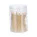 100pcs Lip Brush Lip Tester Wands Lip Flat Brush Silicone Exfoliating Lip Wands Makeup Tools Lip Wand Applicator Makeup Accessories Crystal Pole Portable Flocking Brush Head 10x6.5cm Yellow