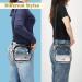 COROMAY Clear Stadium Approved Purse for Women - See Through Clear Handbag in Black - Buy Online on SooperMarket.com