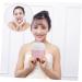 Convenient Foam Shampoo Maker - Pink Foamer Bottle for Rich Facial Bubbles | Travel Beauty Tool | Mini Home Skin Care Device - Buy Online on SooperMarket.com