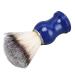 Men's Shaving Brush with Blue Handle - Salon Quality Lightweight Nylon Brushes for Comfortable Shaves - Perfect Gift for Boyfriends and Dads - Buy Online on SooperMarket.com