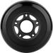 WHEELCOME 8-Pack 85a Inline Skate Wheels - 80mm Replacement Wheels for Roller Hockey Skates and More - Black - Buy Online on SooperMarket.com